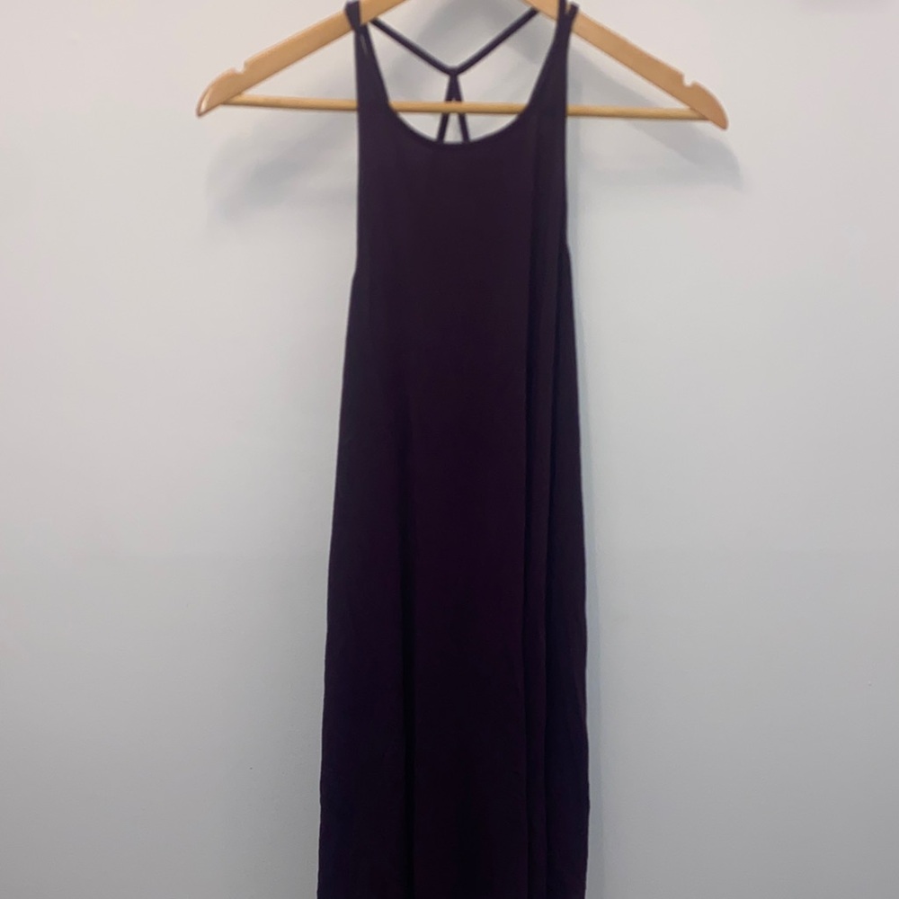 Express Purple Strappy Dress